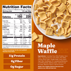 Maple Waffle Cereal - Clean Style