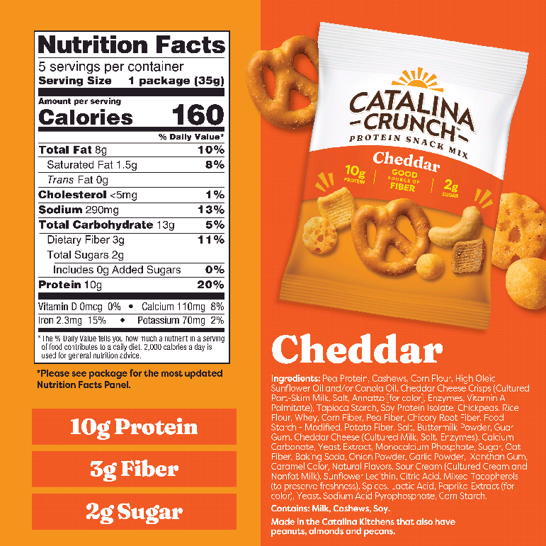 Cheddar Snack Size Snack Mix Multipack - Active Ready