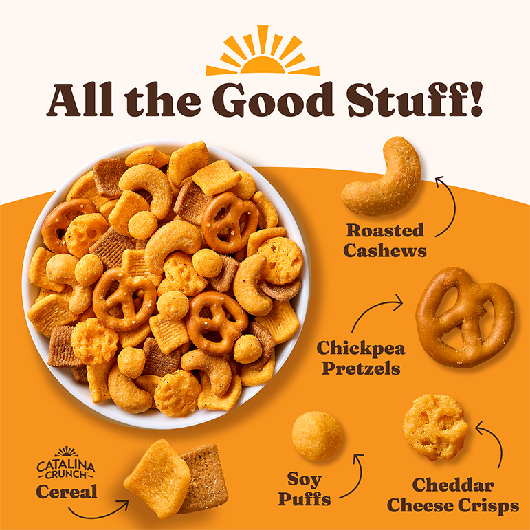 Cheddar Snack Mix - Easy Choice