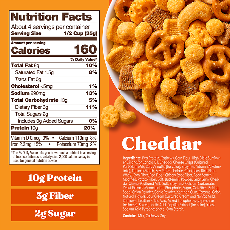Cheddar Snack Mix - Easy Choice