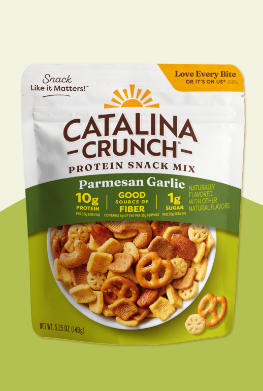 Parmesan Garlic Snack Mix - Daily Pick