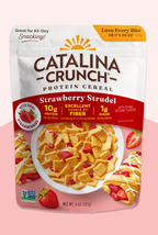 Strawberry Strudel with Strawberries Cereal - Bright Touch