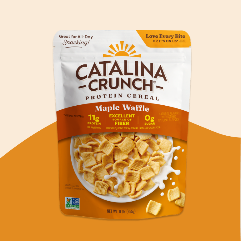 Maple Waffle Cereal - Clean Premium Cereal Assortment