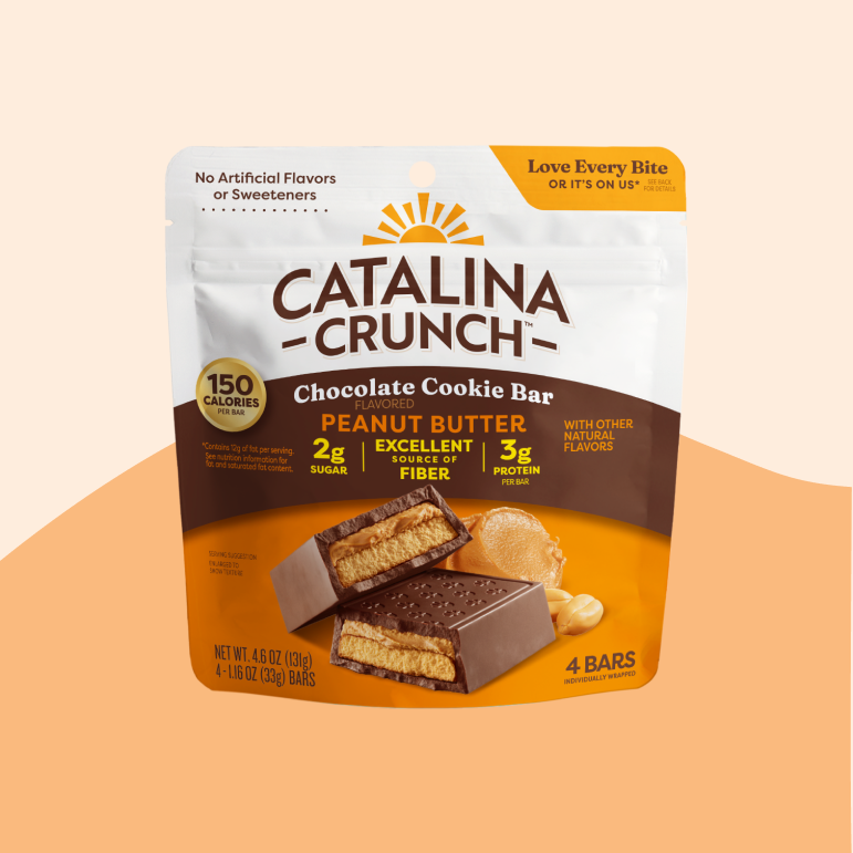 Peanut Butter Chocolate Cookie Bars - Bright Discovery Bar Assortment