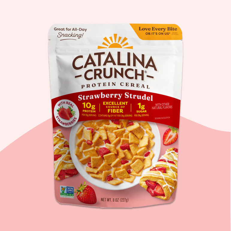 Strawberry Strudel with Strawberries Cereal - Comforting Casual Cereal Assortment