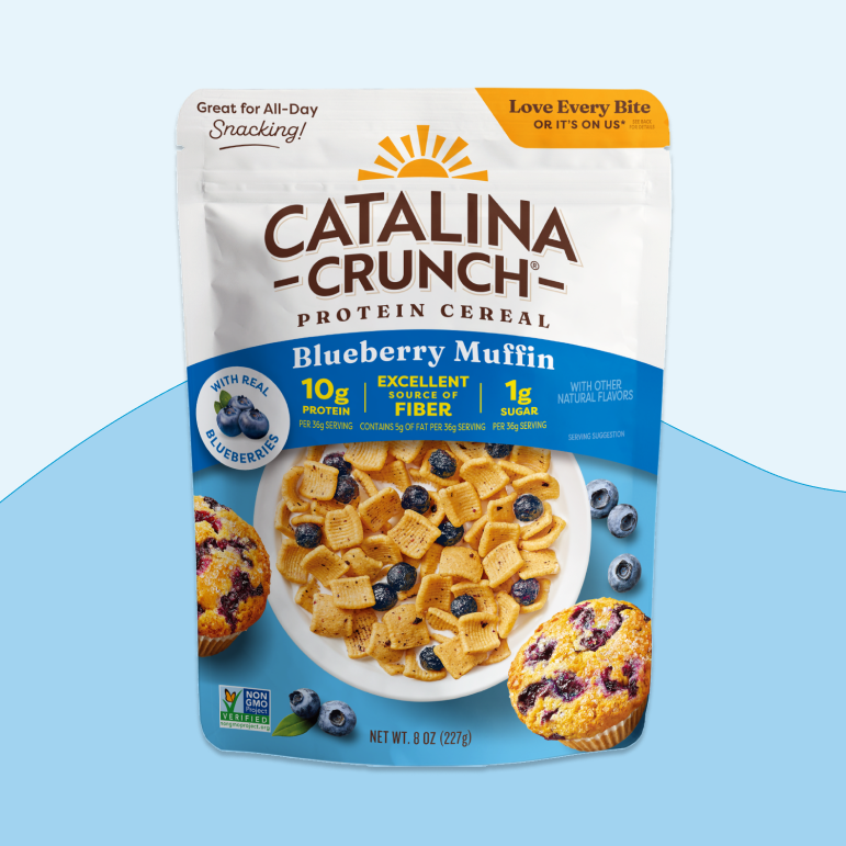 Blueberry Muffin with Blueberries Cereal - Classic Lifestyle Cereal Assortment